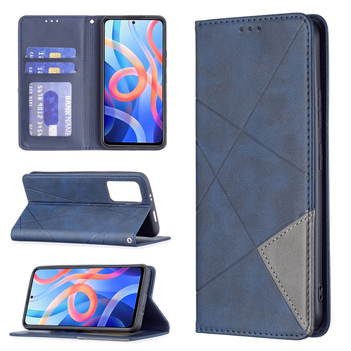 Estuche de cuero para teléfono con tapa horizontal magnética invisible prismática con soporte y ranuras para tarjetas y marco de fotos, For Google Pixel 6 Pro, For Google Pixel 6, For Xiaomi Redmi Note 11 5G, For Samsung Galaxy A13 5G                  ...