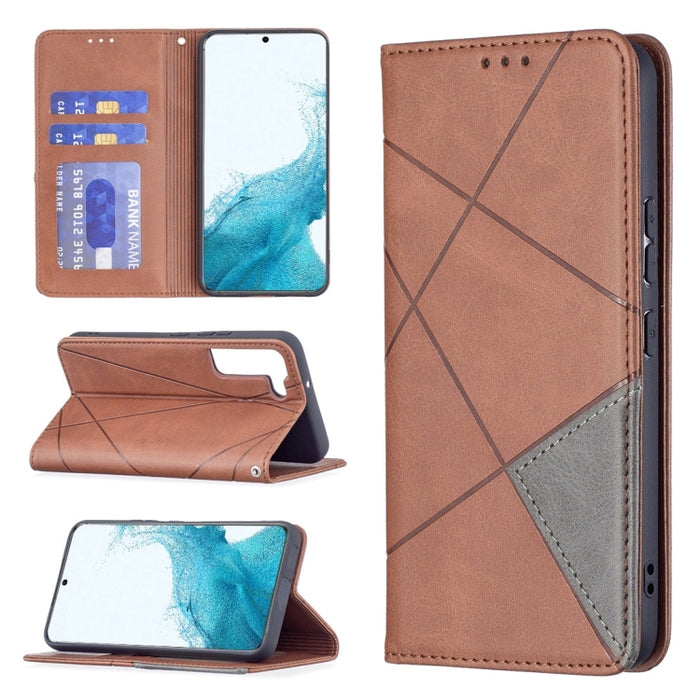 Estuche de cuero para teléfono con tapa horizontal magnética invisible prismática con soporte y ranuras para tarjetas y marco de fotos, For Google Pixel 6 Pro, For Google Pixel 6, For Xiaomi Redmi Note 11 5G, For Samsung Galaxy A13 5G                  ...