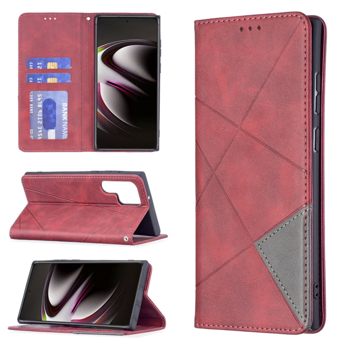 Estuche de cuero para teléfono con tapa horizontal magnética invisible prismática con soporte y ranuras para tarjetas y marco de fotos, For Google Pixel 6 Pro, For Google Pixel 6, For Xiaomi Redmi Note 11 5G, For Samsung Galaxy A13 5G                  ...