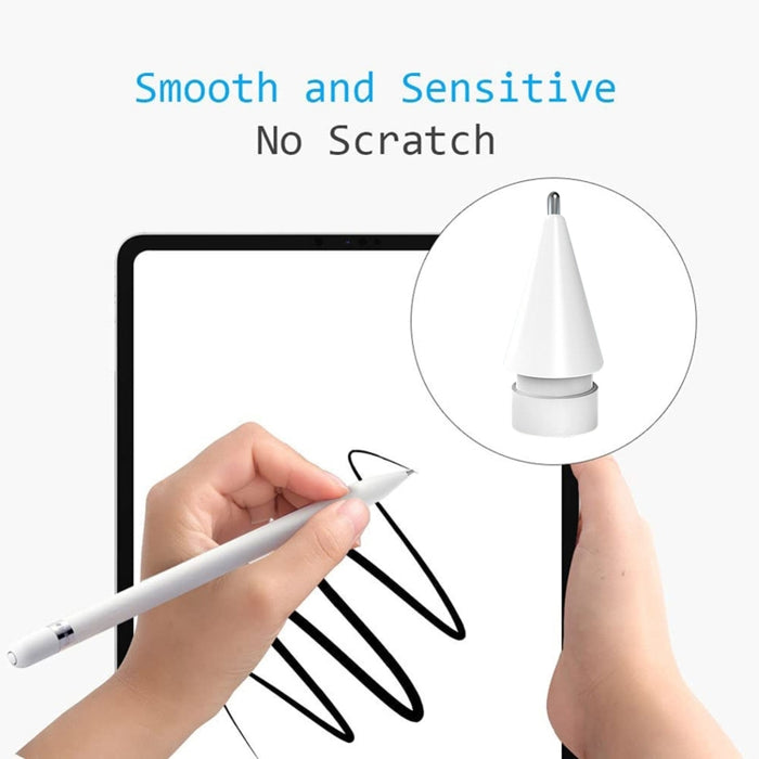2 puntas de aguja Stylus para Apple Pencil 1/2