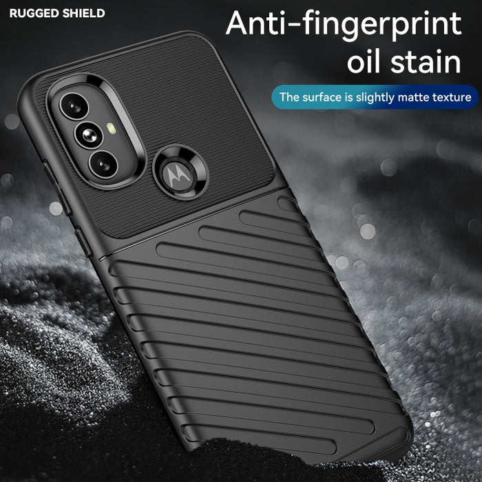 Estuche para teléfono suave de TPU a prueba de golpes Thunderbolt, For OnePlus 9RT 5G, For Motorola Moto G Power 2022, For Sony Xperia Ace II, For Samsung Galaxy A03 164mm EU Version, For Xiaomi Redmi Poco M4 Pro 5G, For Motorola Moto E20 / E30 / E40  ...