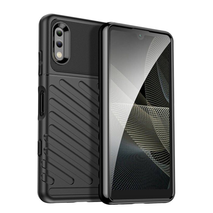 Estuche para teléfono suave de TPU a prueba de golpes Thunderbolt, For OnePlus 9RT 5G, For Motorola Moto G Power 2022, For Sony Xperia Ace II, For Samsung Galaxy A03 164mm EU Version, For Xiaomi Redmi Poco M4 Pro 5G, For Motorola Moto E20 / E30 / E40  ...