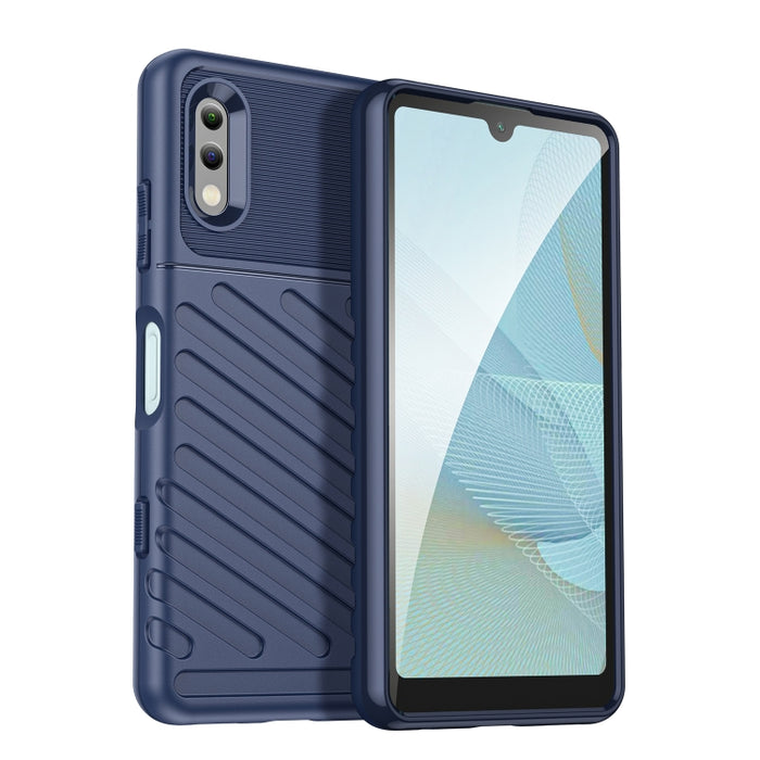Estuche para teléfono suave de TPU a prueba de golpes Thunderbolt, For OnePlus 9RT 5G, For Motorola Moto G Power 2022, For Sony Xperia Ace II, For Samsung Galaxy A03 164mm EU Version, For Xiaomi Redmi Poco M4 Pro 5G, For Motorola Moto E20 / E30 / E40  ...