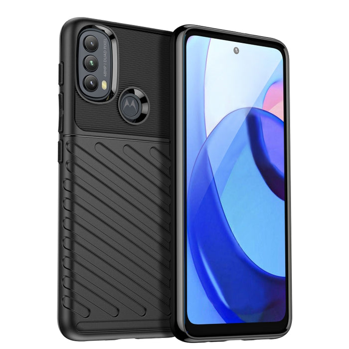 Estuche para teléfono suave de TPU a prueba de golpes Thunderbolt, For OnePlus 9RT 5G, For Motorola Moto G Power 2022, For Sony Xperia Ace II, For Samsung Galaxy A03 164mm EU Version, For Xiaomi Redmi Poco M4 Pro 5G, For Motorola Moto E20 / E30 / E40  ...