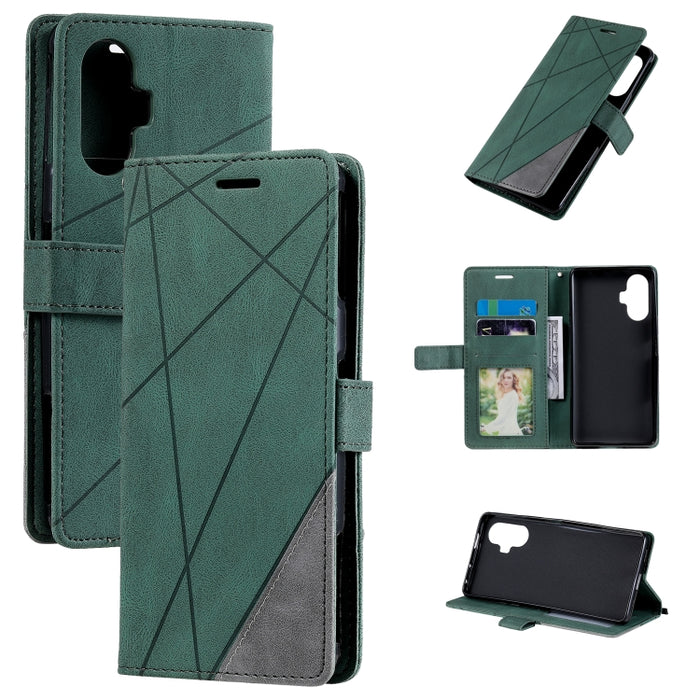 Estuche para teléfono de cuero con tapa horizontal empalmado con sensación de piel, For Xiaomi Redmi 10, For Xiaomi Poco F3 GT