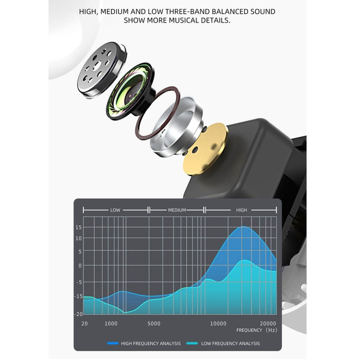 X6WS Mini reducción de ruido Pantalla digital TWS Auricular inalámbrico Bluetooth