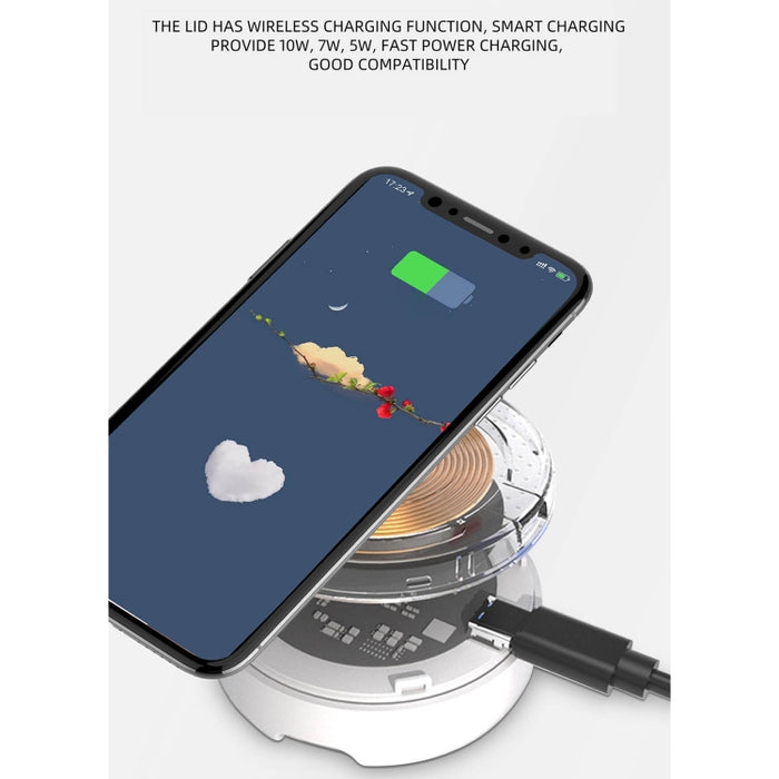 X6WS Mini reducción de ruido Pantalla digital TWS Auricular inalámbrico Bluetooth