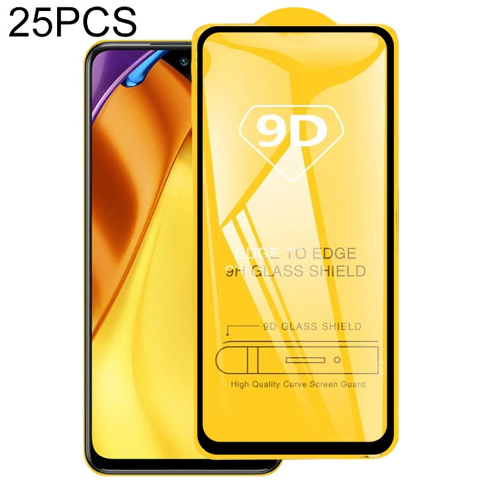 25 PCS 9D Película de vidrio templado con pantalla de pegamento completo, For Motorola Moto E7i Power / E7 Power (25 PCS), For Motorola Moto E20/ G50 5G / G20 / G30 / G10 (25 PCS), For Motorola Edge 20 / Edge 20 Pro / 20 Fusion / Edge 20 lite (25 PCS) ...