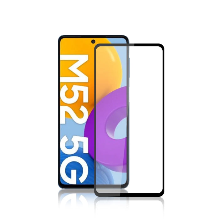 Mocolo 0.33mm 9H 2.5D Película de vidrio templado con impresión de seda y pegamento completo, For Samsung Galaxy S22+ 5G, For Samsung Galaxy S22 5G, For Samsung Galaxy M52 5G, For Xiaomi Redmi Note 11