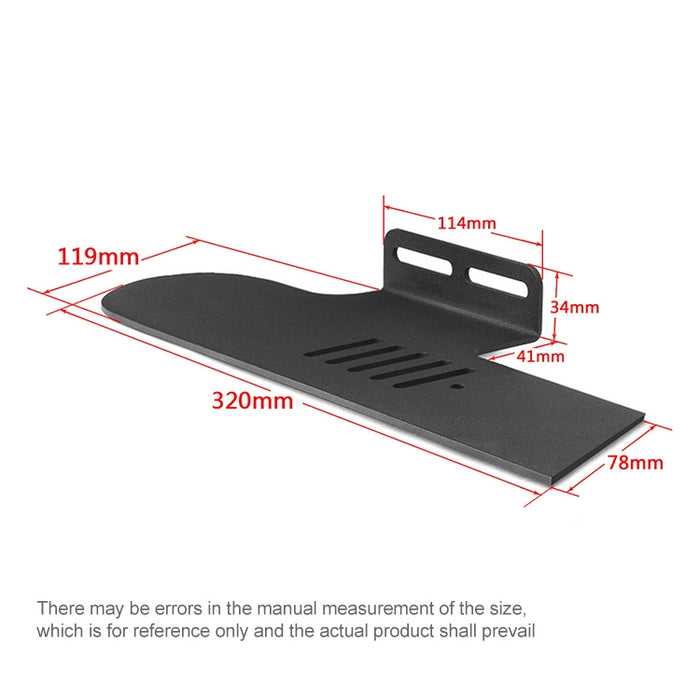 Soporte de pared para barra de sonido dividida, For Ohayo H6 / H8, For Amoi U2 / U5 / U6 / U7, For Garinemax Speaker, For Sansui 91W, For DENON DHT-S316, For BOSE TV Speaker, For Edifier B3 / B7 / B8