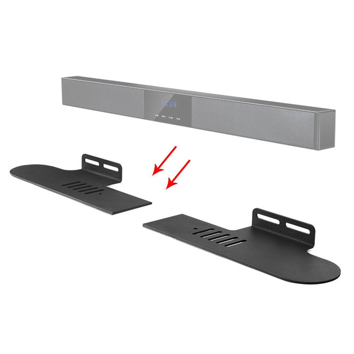 Soporte de pared para barra de sonido dividida, For Ohayo H6 / H8, For Amoi U2 / U5 / U6 / U7, For Garinemax Speaker, For Sansui 91W, For DENON DHT-S316, For BOSE TV Speaker, For Edifier B3 / B7 / B8