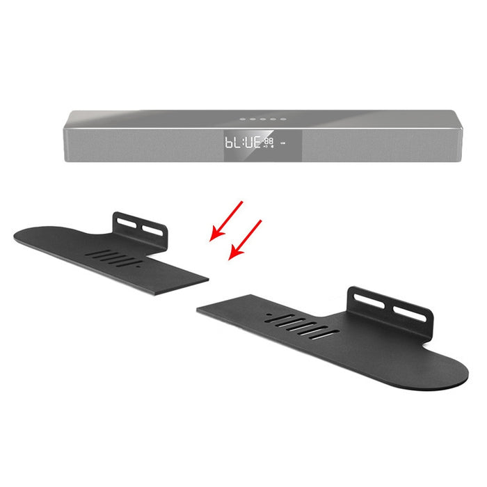 Soporte de pared para barra de sonido dividida, For Ohayo H6 / H8, For Amoi U2 / U5 / U6 / U7, For Garinemax Speaker, For Sansui 91W, For DENON DHT-S316, For BOSE TV Speaker, For Edifier B3 / B7 / B8