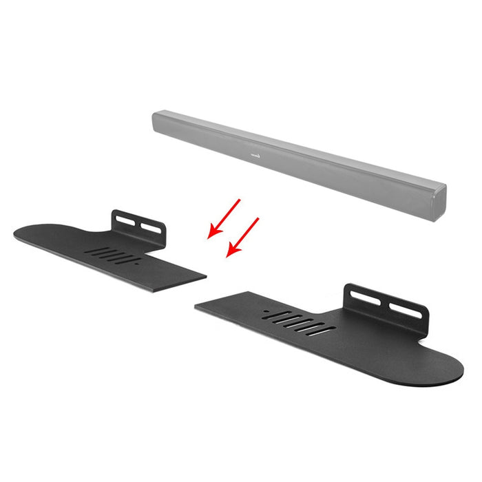 Soporte de pared para barra de sonido dividida, For Ohayo H6 / H8, For Amoi U2 / U5 / U6 / U7, For Garinemax Speaker, For Sansui 91W, For DENON DHT-S316, For BOSE TV Speaker, For Edifier B3 / B7 / B8