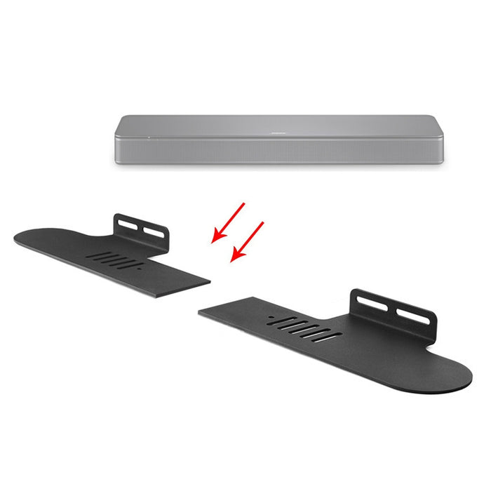 Soporte de pared para barra de sonido dividida, For Ohayo H6 / H8, For Amoi U2 / U5 / U6 / U7, For Garinemax Speaker, For Sansui 91W, For DENON DHT-S316, For BOSE TV Speaker, For Edifier B3 / B7 / B8