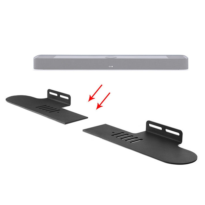 Soporte de pared para barra de sonido dividida