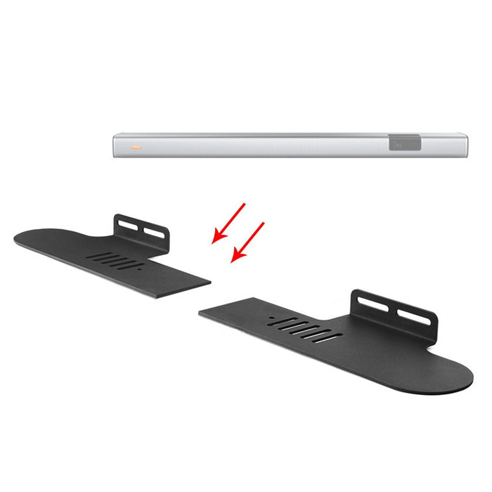 Soporte de pared para barra de sonido dividida