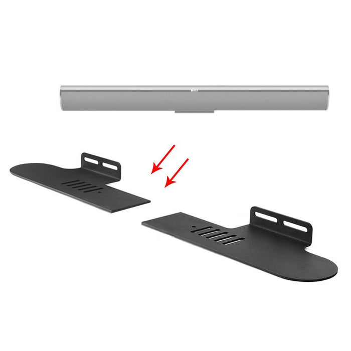 Soporte de pared para barra de sonido dividida