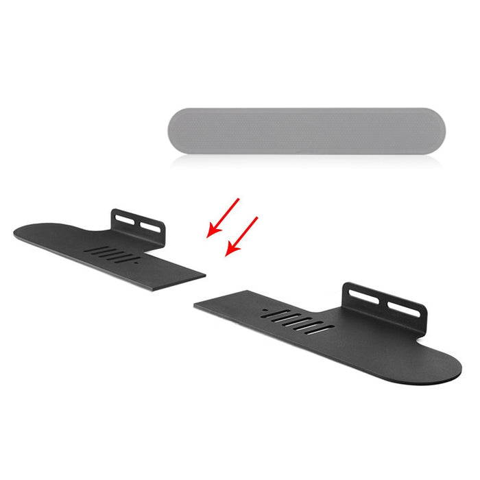 Soporte de pared para barra de sonido dividida