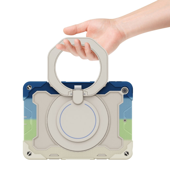 Armor Contraste Color Silicona + PC Tablet Case