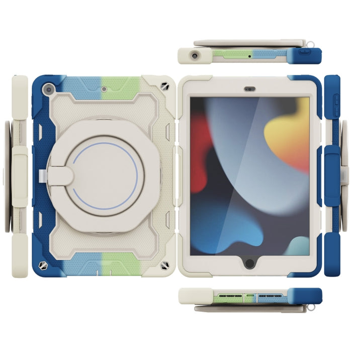 Armor Contraste Color Silicona + PC Tablet Case
