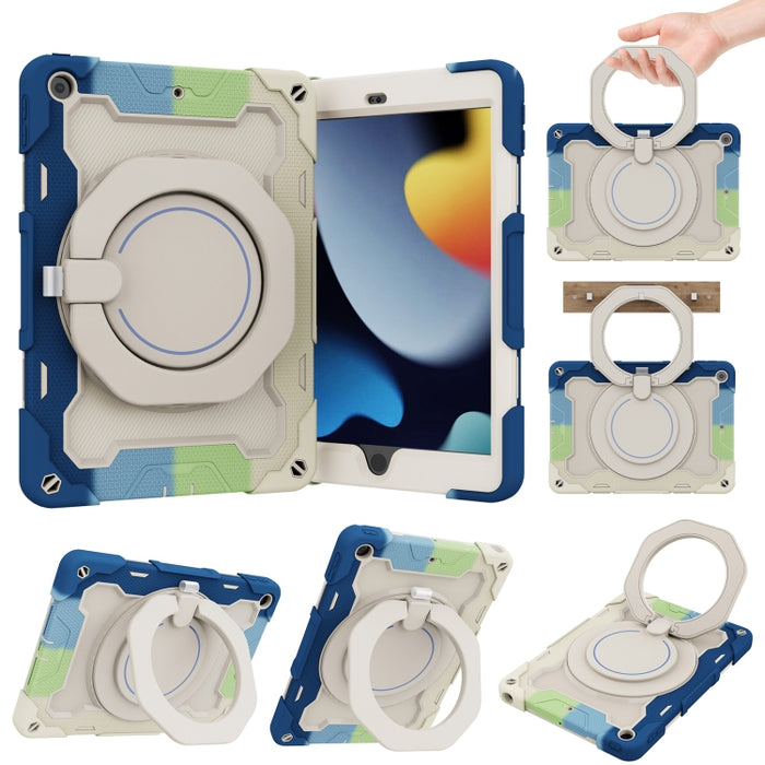 Armor Contraste Color Silicona + PC Tablet Case
