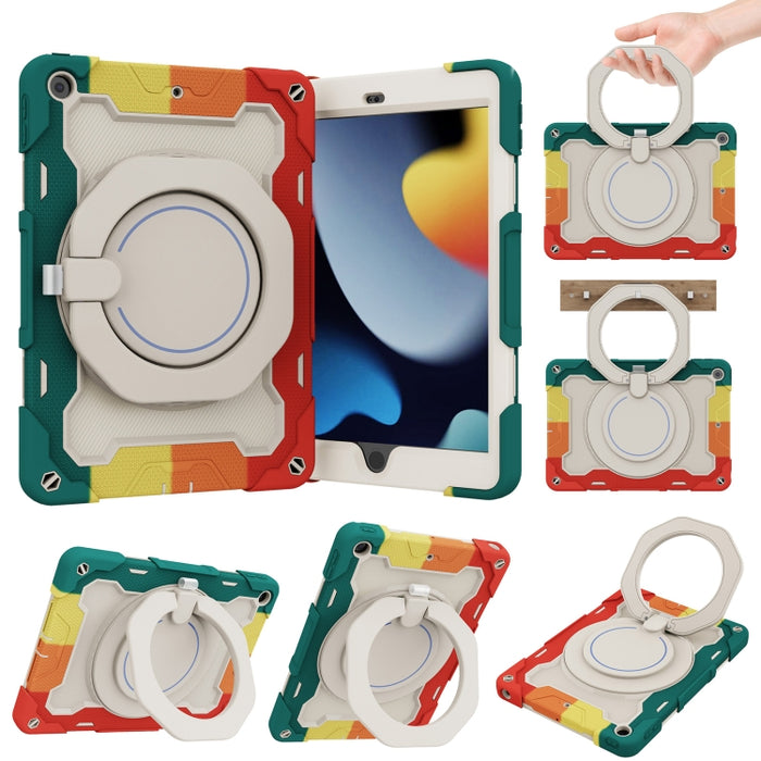 Armor Contraste Color Silicona + PC Tablet Case
