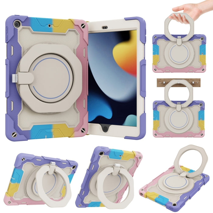 Armor Contraste Color Silicona + PC Tablet Case