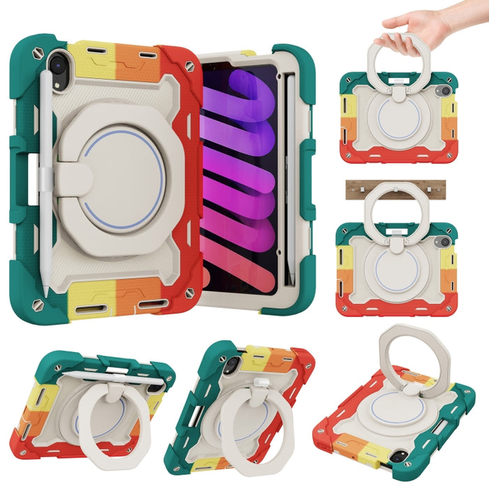 Armor Contraste Color Silicona + PC Tablet Case
