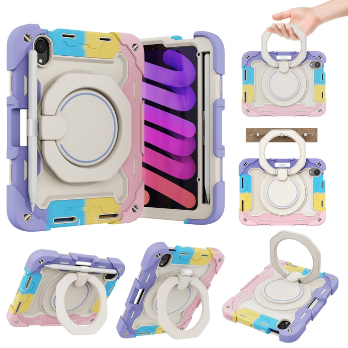 Armor Contraste Color Silicona + PC Tablet Case