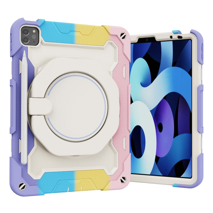 Armor Contraste Color Silicona + PC Tablet Case