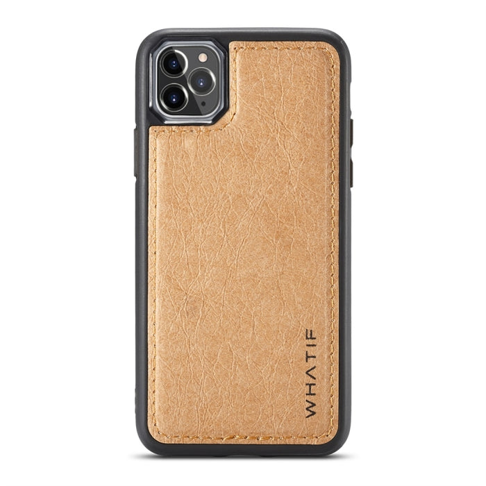 Funda protectora de cobertura total WHATIF Kraft Paper TPU + PC