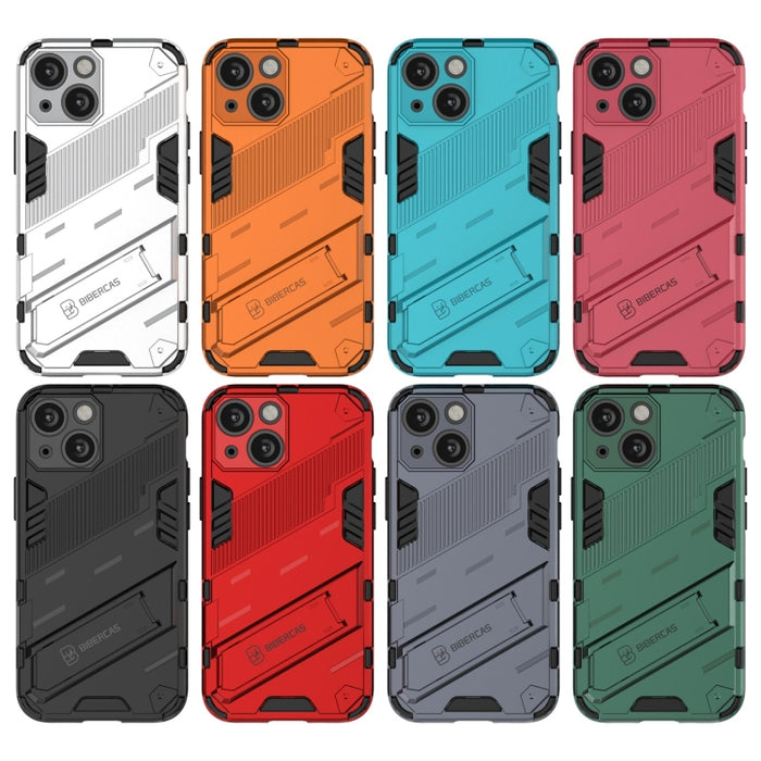 Punk Armor 2 en 1 PC + TPU Phone Case con soporte invisible