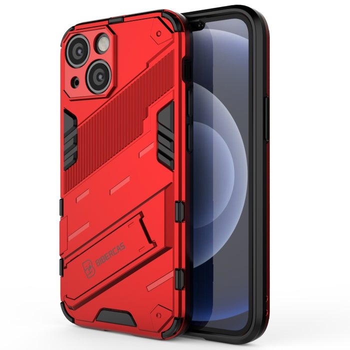 Punk Armor 2 en 1 PC + TPU Phone Case con soporte invisible