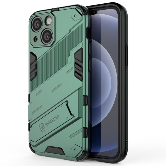 Punk Armor 2 en 1 PC + TPU Phone Case con soporte invisible