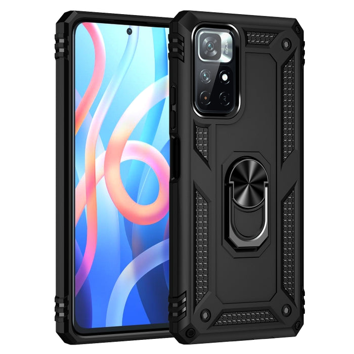 Funda para teléfono TPU + PC a prueba de golpes con soporte giratorio de 360 grados, For Xiaomi Redmi Note 11 Pro 5G, For Xiaomi Redmi Note 11 5G