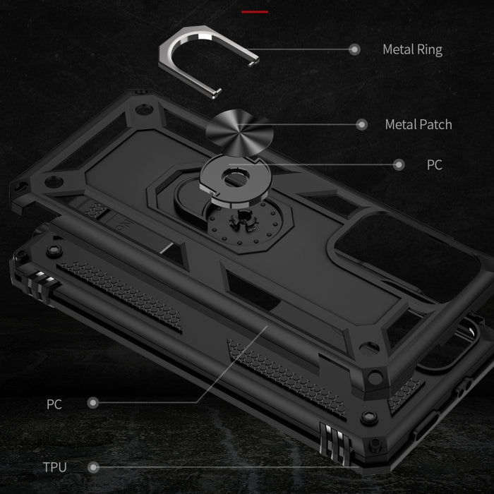 Funda para teléfono TPU + PC a prueba de golpes con soporte giratorio de 360 grados, For Xiaomi Redmi Note 11 Pro 5G, For Xiaomi Redmi Note 11 5G