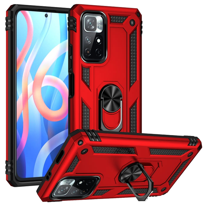 Funda para teléfono TPU + PC a prueba de golpes con soporte giratorio de 360 grados, For Xiaomi Redmi Note 11 Pro 5G, For Xiaomi Redmi Note 11 5G