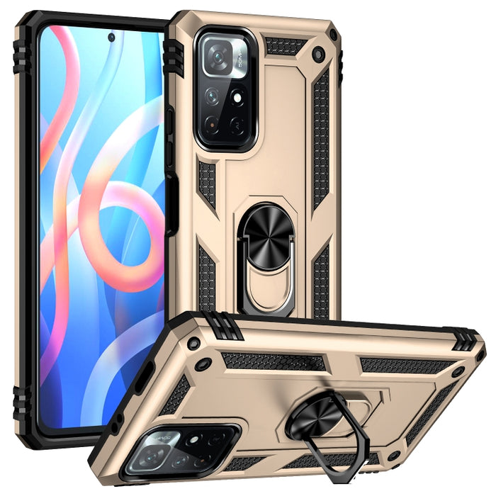 Funda para teléfono TPU + PC a prueba de golpes con soporte giratorio de 360 grados, For Xiaomi Redmi Note 11 Pro 5G, For Xiaomi Redmi Note 11 5G