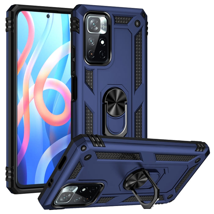 Funda para teléfono TPU + PC a prueba de golpes con soporte giratorio de 360 grados, For Xiaomi Redmi Note 11 Pro 5G, For Xiaomi Redmi Note 11 5G