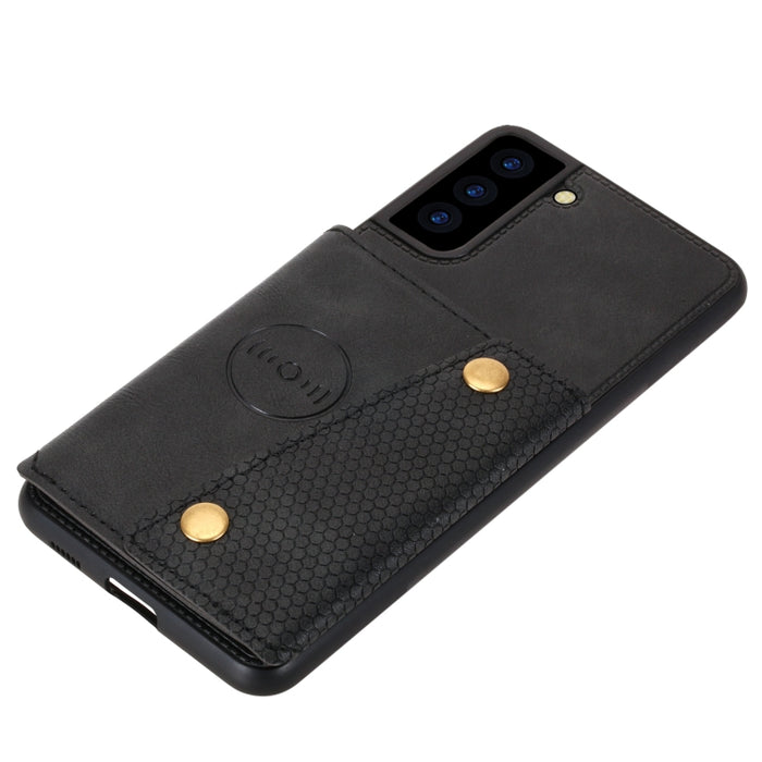 Estuche magnético para teléfono PU + TPU con doble hebilla, For Samsung Galaxy S22 5G, For Xiaomi 11T, For Samsung Galaxy S22+ 5G, For Samsung Galaxy S22 Ultra 5G, For Samsung Galaxy M52 5G, For Samsung Galaxy A13 5G