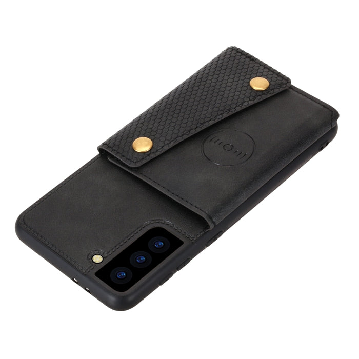 Estuche magnético para teléfono PU + TPU con doble hebilla, For Samsung Galaxy S22 5G, For Xiaomi 11T, For Samsung Galaxy S22+ 5G, For Samsung Galaxy S22 Ultra 5G, For Samsung Galaxy M52 5G, For Samsung Galaxy A13 5G