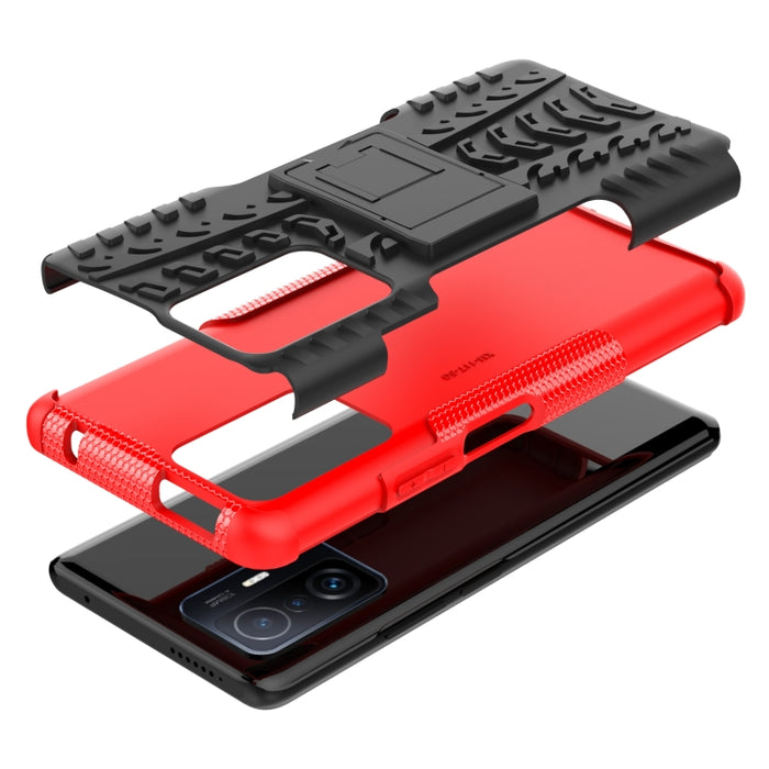 Funda para teléfono con textura de neumático TPU + PC con soporte, For Xiaomi Mi 11T, For Nokia G300, For Samsung Galaxy S22 Ultra 5G, For Samsung Galaxy M52 5G