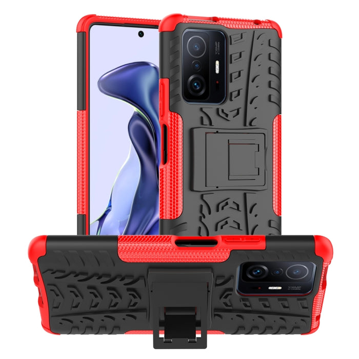 Funda para teléfono con textura de neumático TPU + PC con soporte, For Xiaomi Mi 11T, For Nokia G300, For Samsung Galaxy S22 Ultra 5G, For Samsung Galaxy M52 5G