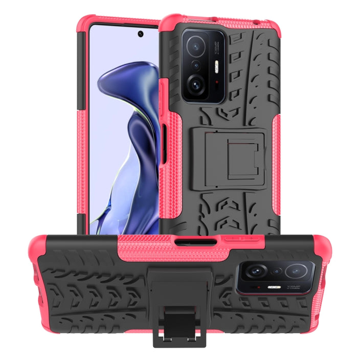 Funda para teléfono con textura de neumático TPU + PC con soporte, For Xiaomi Mi 11T, For Nokia G300, For Samsung Galaxy S22 Ultra 5G, For Samsung Galaxy M52 5G