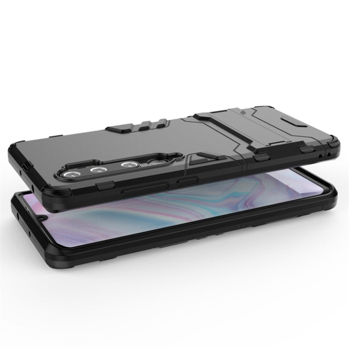Funda protectora de PC + TPU a prueba de golpes con soporte invisible, For Xiaomi Mi CC9 Pro & Note 10