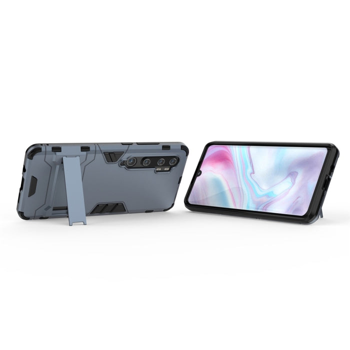Funda protectora de PC + TPU a prueba de golpes con soporte invisible, For Xiaomi Mi CC9 Pro & Note 10