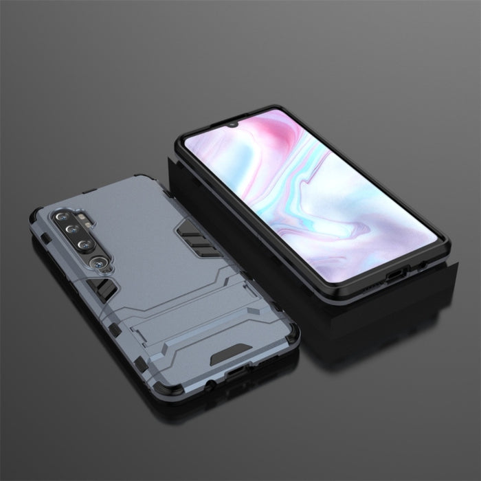 Funda protectora de PC + TPU a prueba de golpes con soporte invisible, For Xiaomi Mi CC9 Pro & Note 10