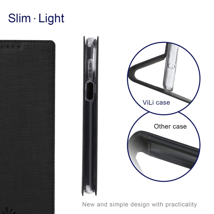 Funda de cuero con tapa magnética a prueba de golpes de la serie ViLi DMX, For Xiaomi Mi 11T / 11T Pro