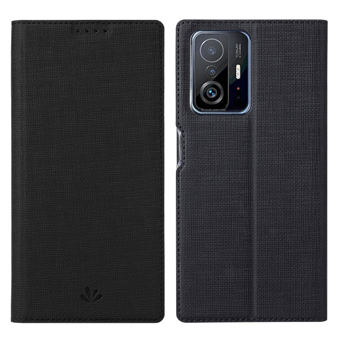 Funda de cuero con tapa magnética a prueba de golpes de la serie ViLi DMX, For Xiaomi Mi 11T / 11T Pro