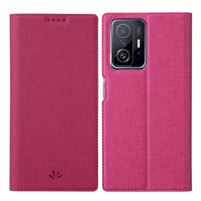 Funda de cuero con tapa magnética a prueba de golpes de la serie ViLi DMX, For Xiaomi Mi 11T / 11T Pro